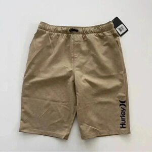 Hurley Boys Hybrid Stretch Walkshort in Khaki NWT XL